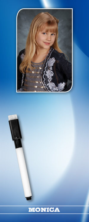 Dry Erase Locker Magnet (Pkg Q)